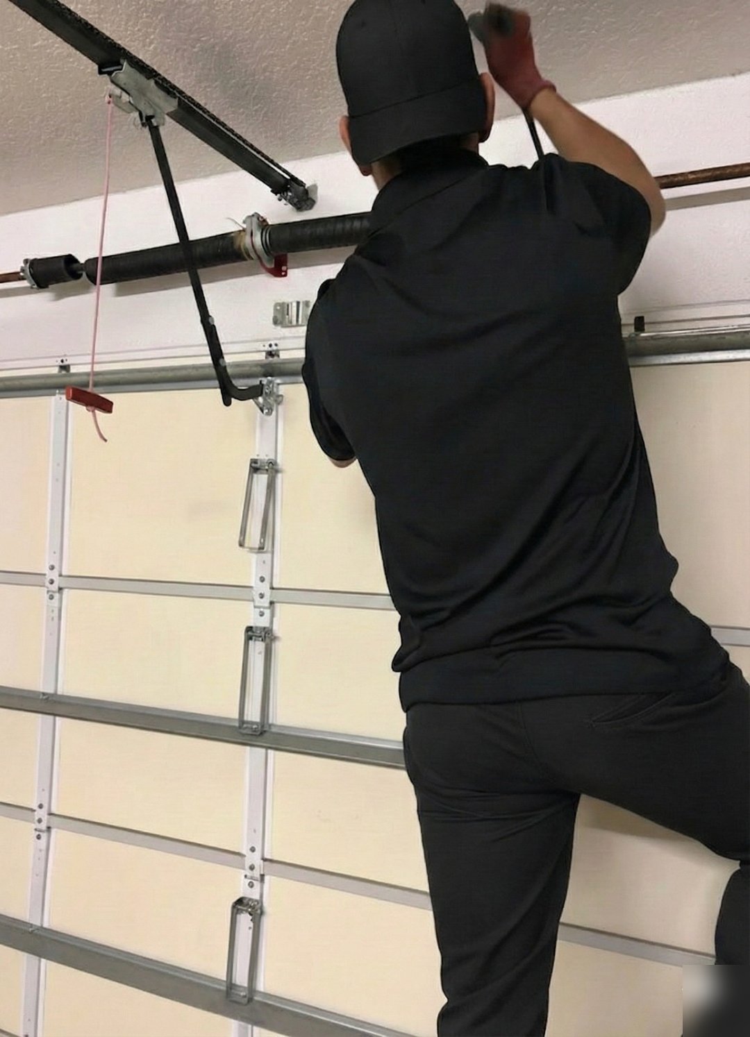 Garage door repair work, gallery photo 6